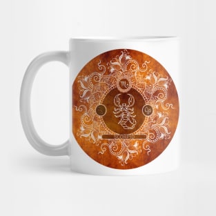 Zodiac - Tangerine - Scorpio Mug